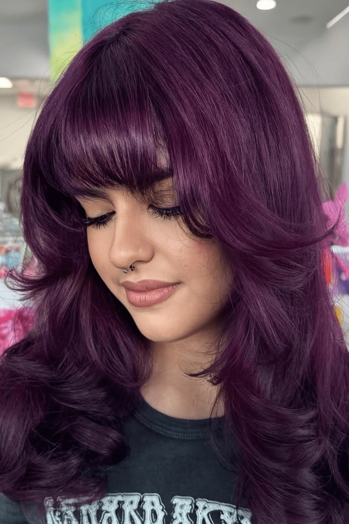 plum hair color