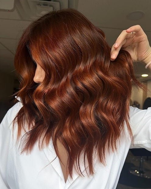 winter brown hair