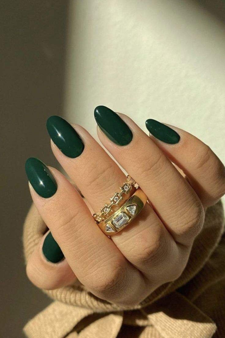 winter acrylic nail