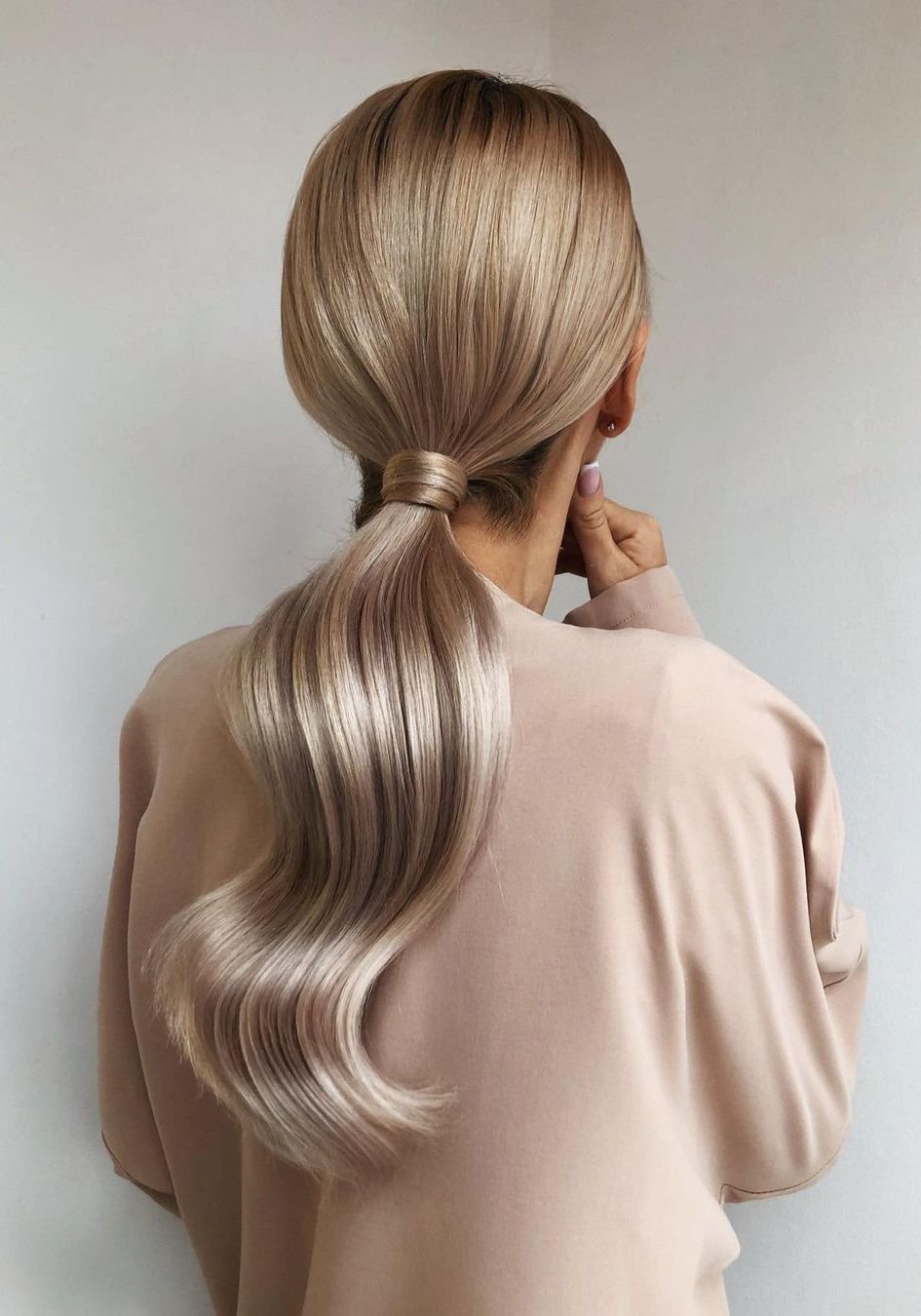 winter ponytail hairstyles