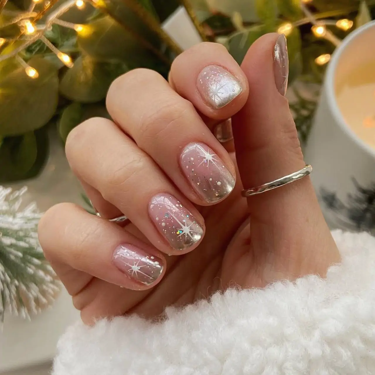 winter nail art