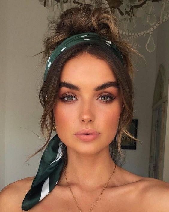winter hairstyles headband