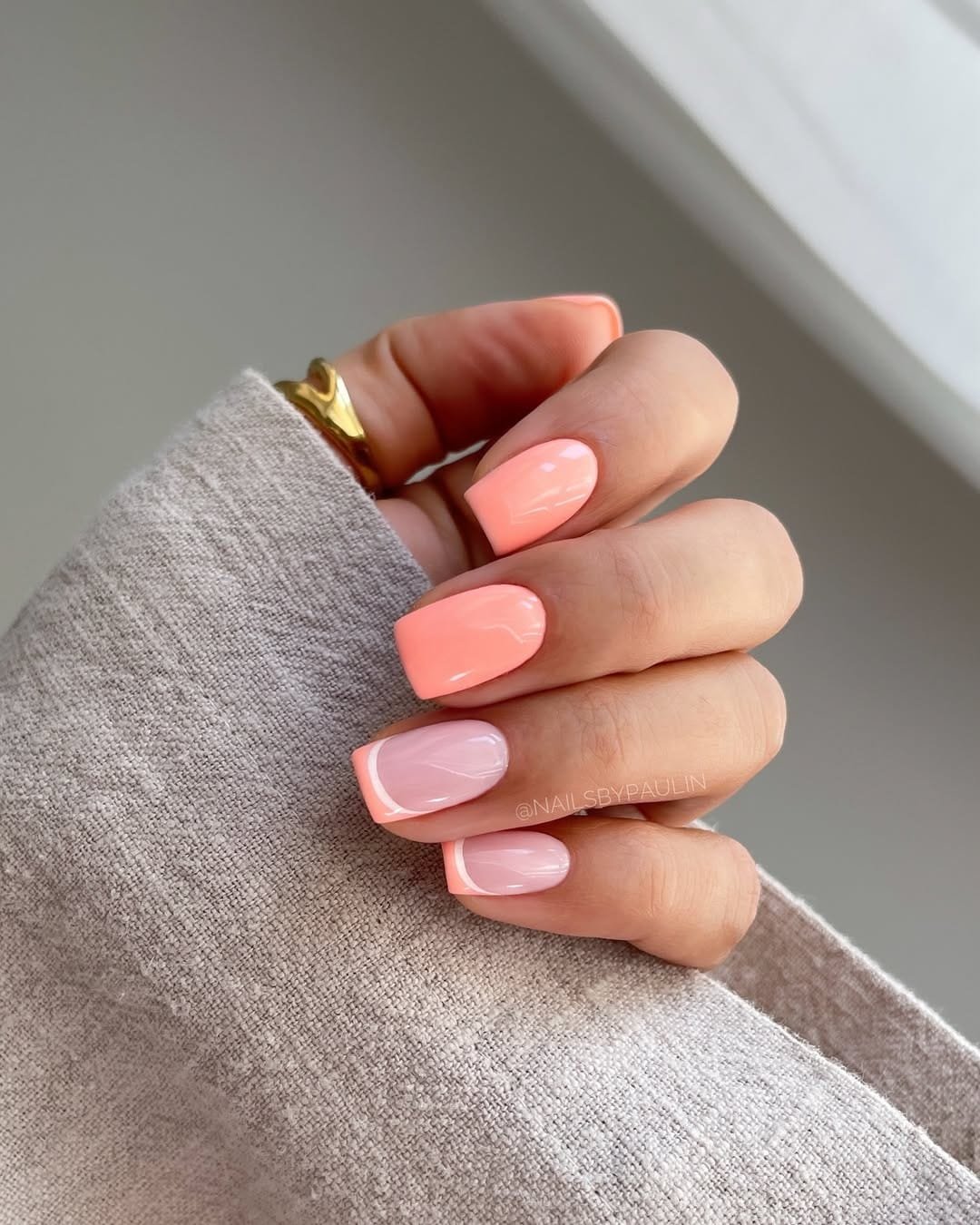 simple summer nail