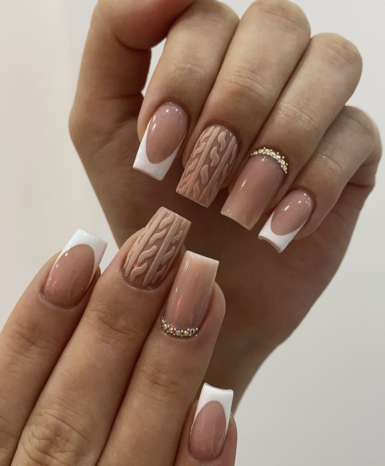 cozy october nails