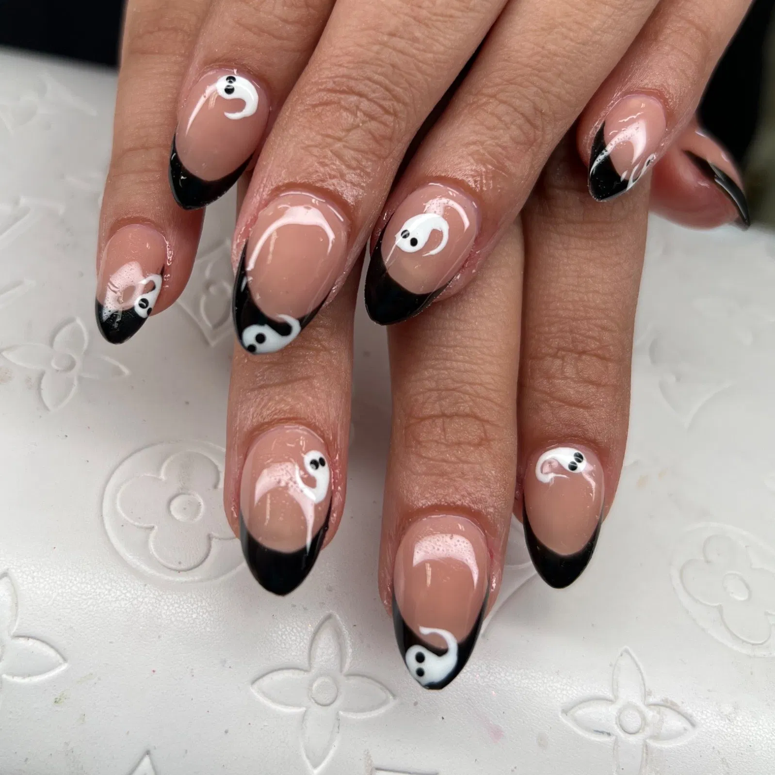 black french tip