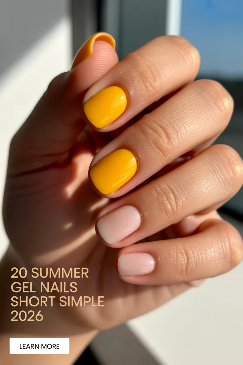 summer gel nails