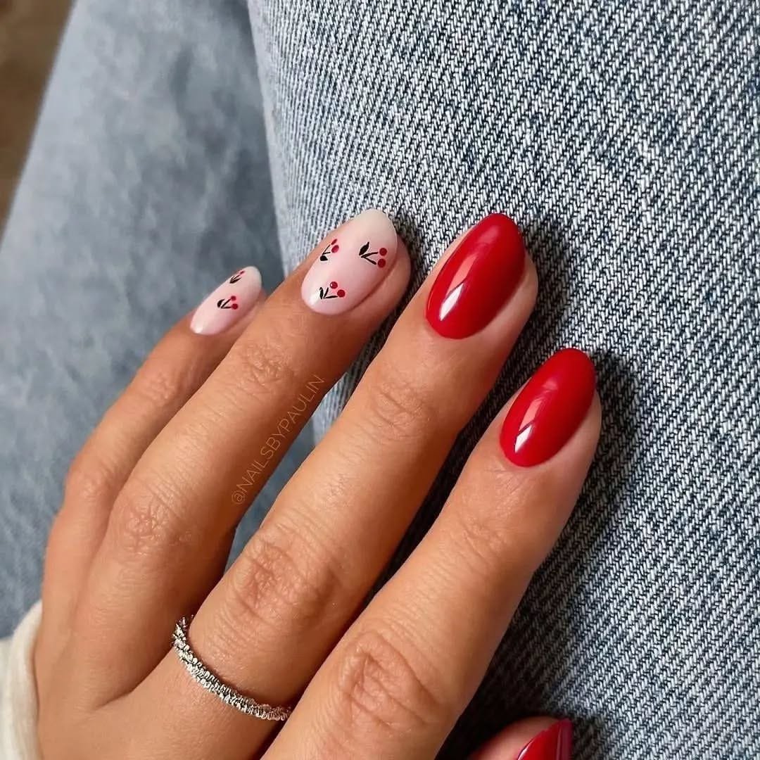 trendy red cherry