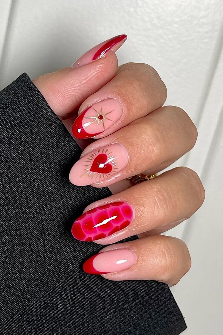 stunning february nail