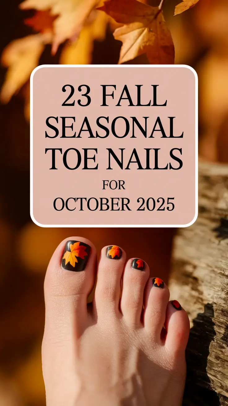fall seasonal toe