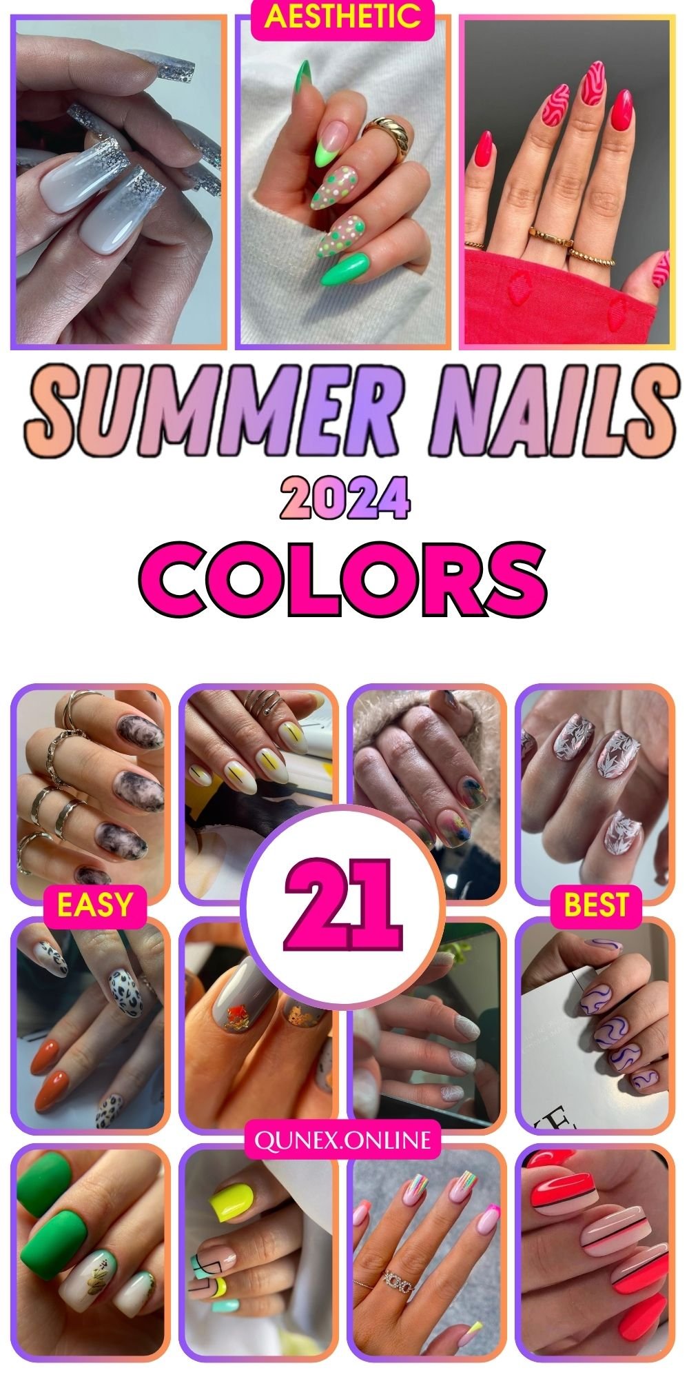 summer nail colors