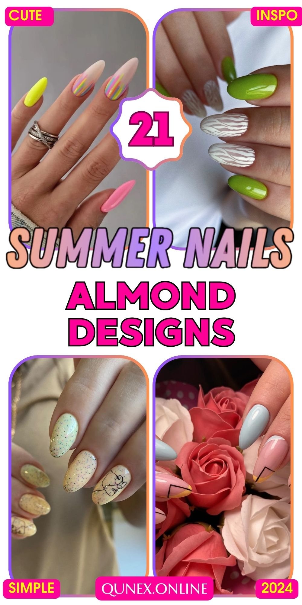 stylish summer almond