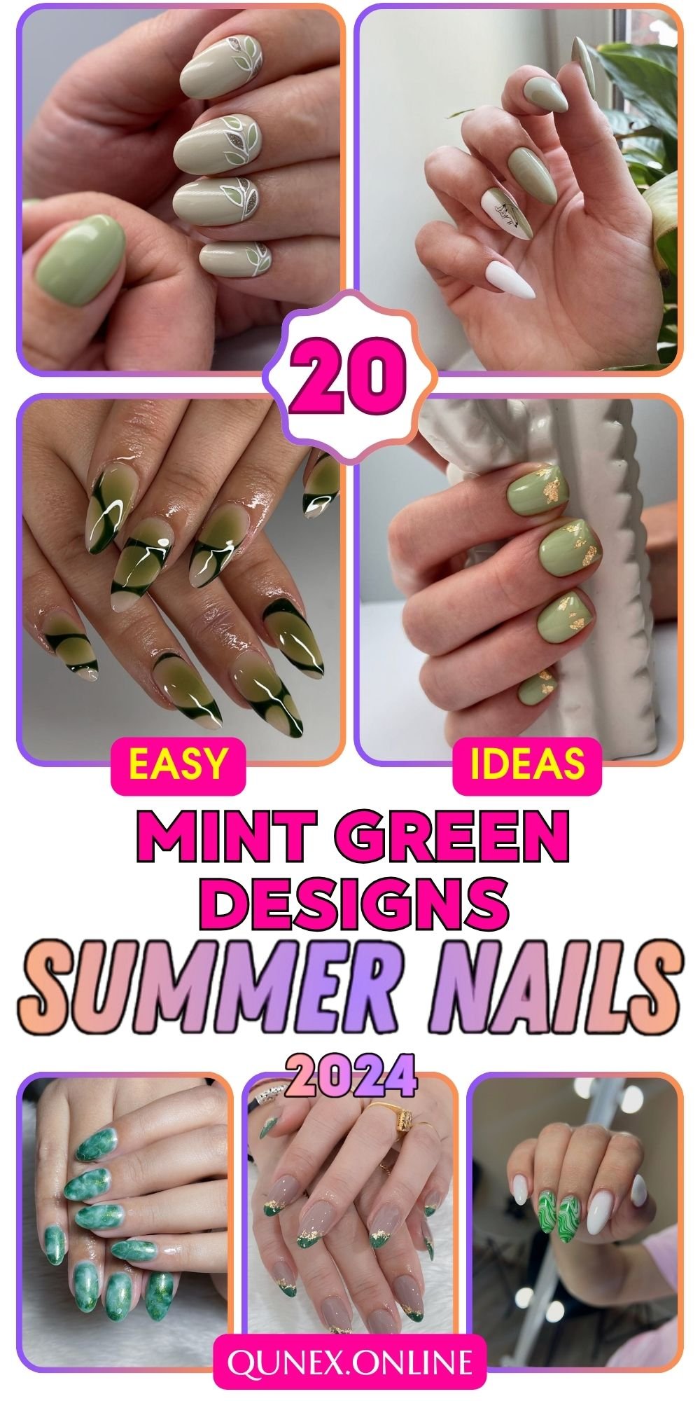 refreshing mint green