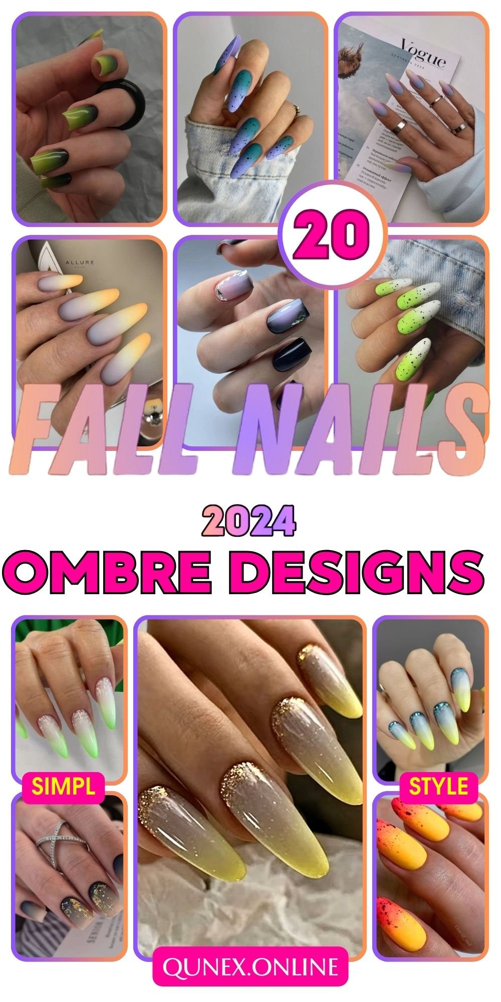 ideas fall ombre
