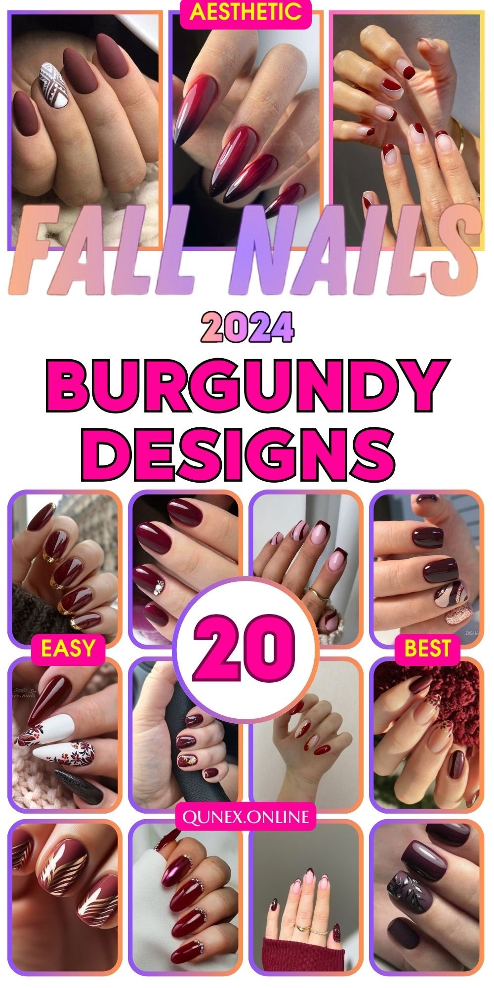 ideas burgundy fall