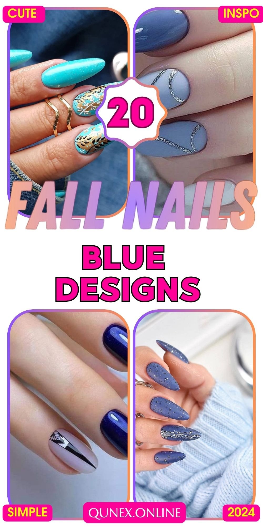 ideas blue fall